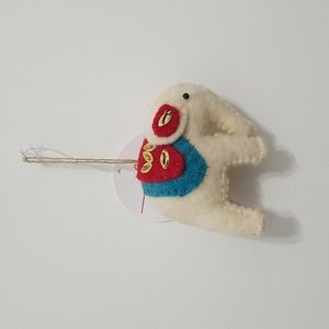 NWT Handcrafted Elephant Tree Ornament